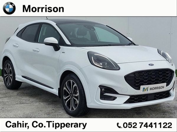 Ford Puma MPV, Petrol Hybrid, 2022, White
