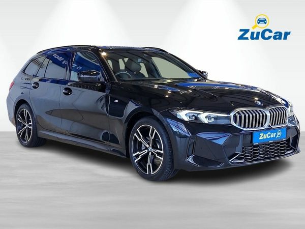 BMW 3-Series Estate, Petrol Plug-in Hybrid, 2025, Black