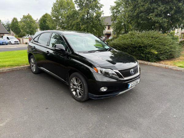 Lexus RX SUV, Petrol Hybrid, 2012, Black