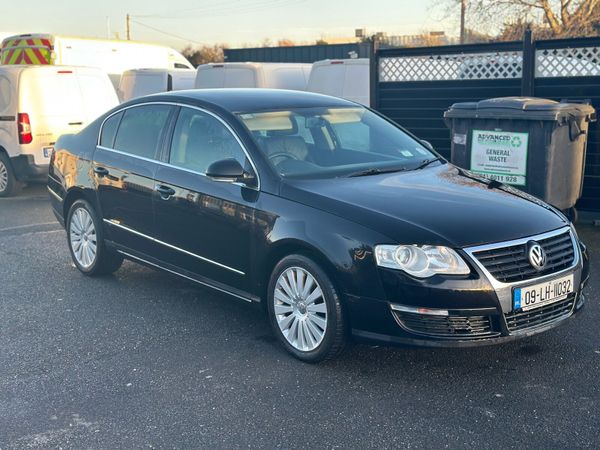 Volkswagen Passat Saloon, Diesel, 2009, Black