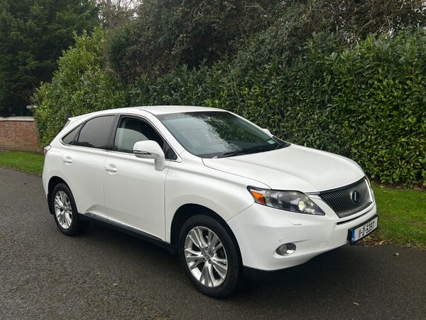 Lexus RX SUV, Petrol Hybrid, 2011, White