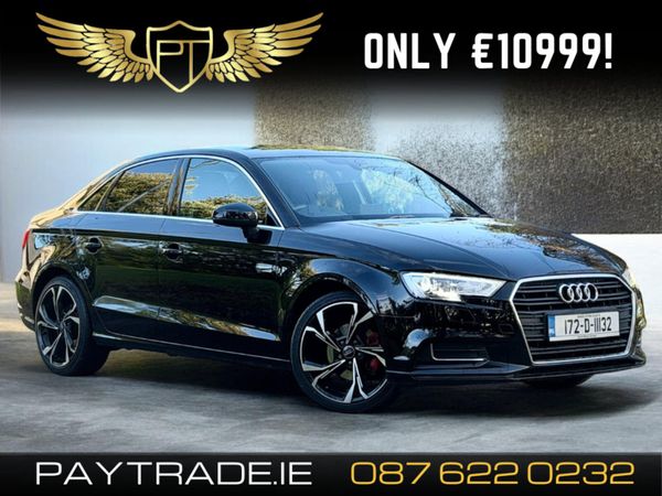 Audi A3 Saloon, Diesel, 2017, Black