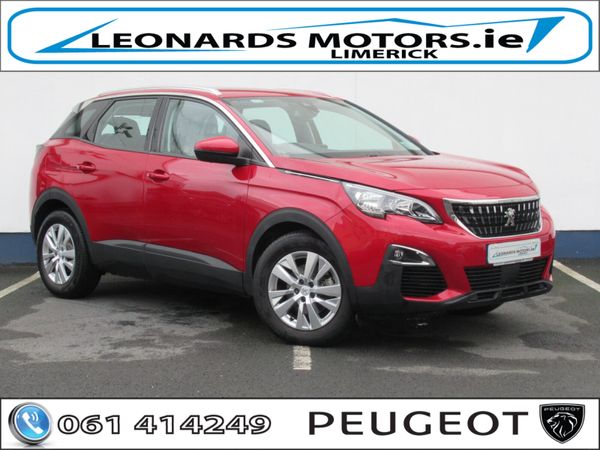 Peugeot 3008 MPV, Petrol, 2019, Red