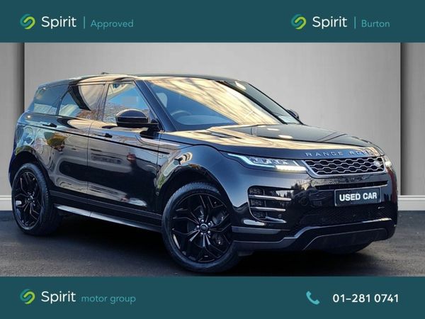 Land Rover Range Rover Evoque SUV, Petrol Hybrid, 2022, Black