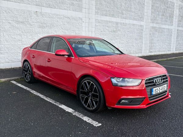 Audi A4 Saloon, Diesel, 2015, Red
