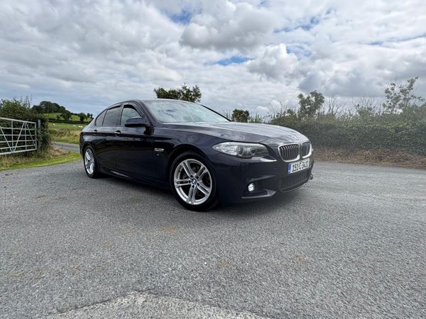 BMW 5-Series Saloon, Diesel, 2015, Blue
