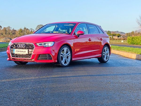 Audi A3 Hatchback, Diesel, 2018, Red