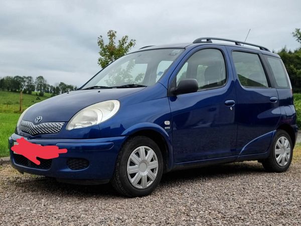 Toyota Yaris MPV, Petrol, 2004, Blue