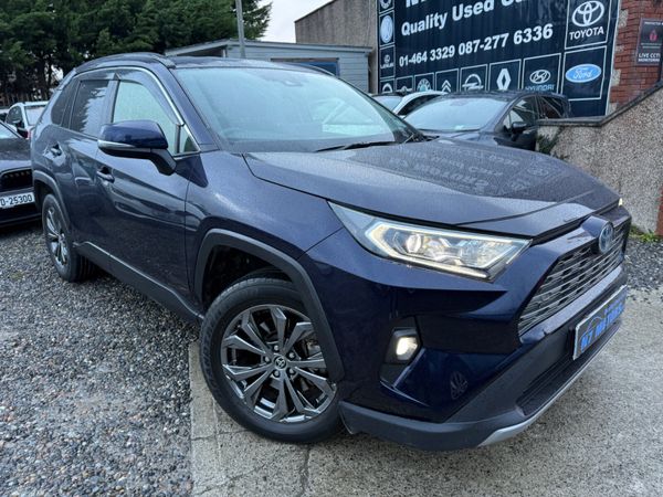 Toyota RAV4 SUV, Petrol Hybrid, 2023, Blue