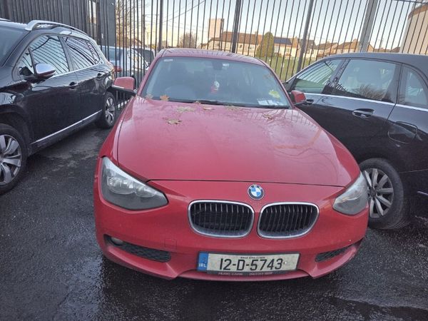BMW 1-Series Estate/Jeep, Diesel, 2012, Red