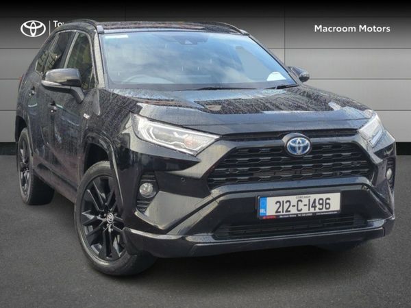 Toyota RAV4 SUV, Petrol Hybrid, 2021, Black