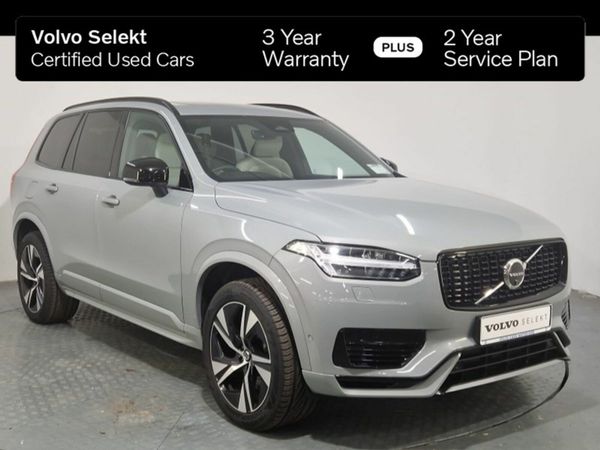 Volvo XC90 SUV, Petrol Plug-in Hybrid, 2024, Grey