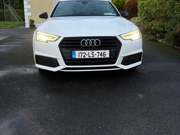 Audi A4 Saloon, Diesel, 2017, White