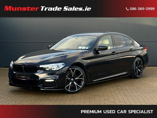 BMW 5-Series Saloon, Diesel, 2019, Black