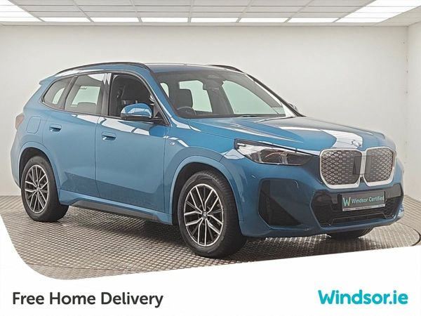 BMW iX1 SUV, Electric, 2024, Blue