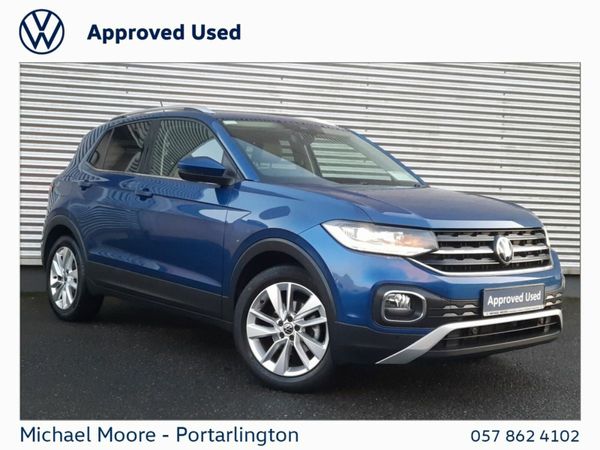 Volkswagen T-Cross Estate, Petrol, 2022, Blue