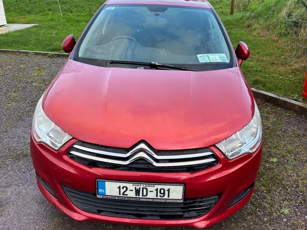 Citroen C4 Hatchback, Diesel, 2012, Red