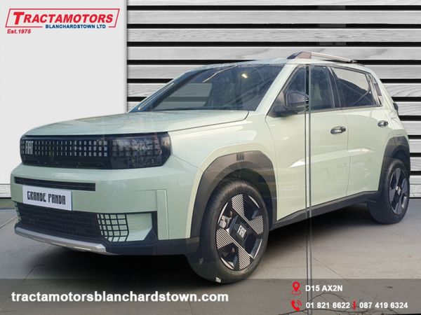 Fiat Grande Panda Hatchback, Petrol Hybrid, 2026, Green