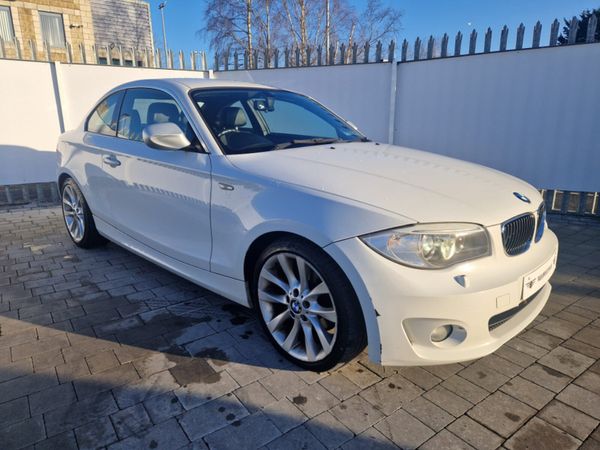BMW 1-Series Coupe, Diesel, 2013, White