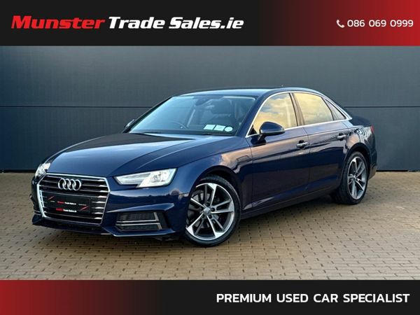 Audi A4 Saloon, Diesel, 2019, Blue