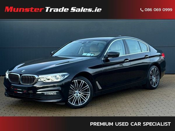 BMW 5-Series Saloon, Diesel, 2017, Black