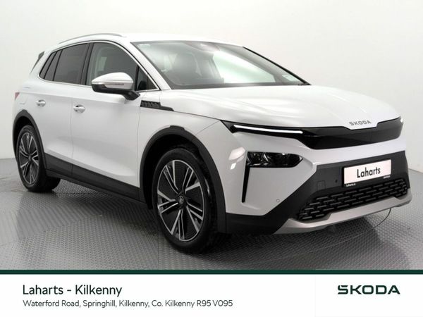 Skoda Elroq SUV, Electric, 2026, White