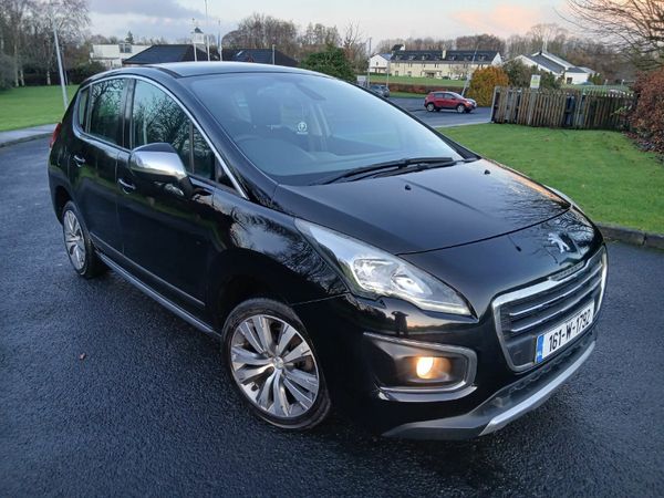Peugeot 3008 SUV, Diesel, 2016, Black
