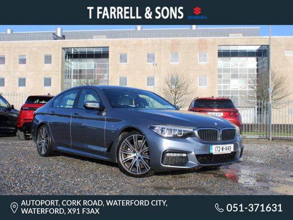 BMW 5-Series Saloon, Diesel, 2017, Grey