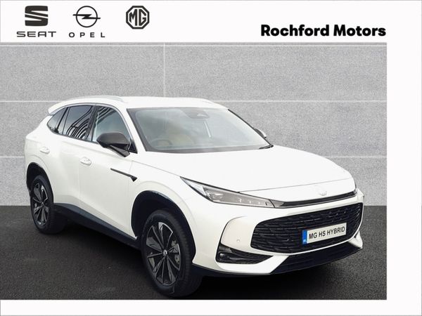 MG HS SUV, Petrol Hybrid, 2026, White