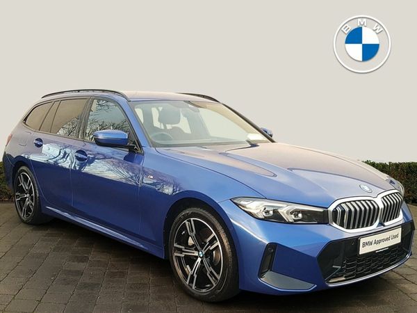 BMW 3-Series Estate, Petrol Plug-in Hybrid, 2025, Blue