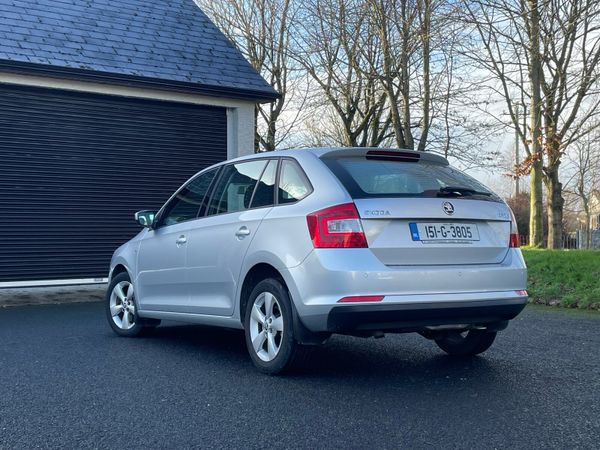 Skoda Rapid Hatchback, Diesel, 2015, Silver