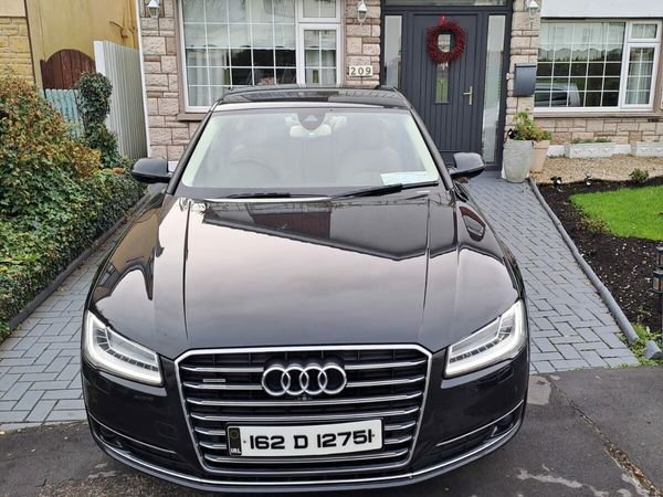 Audi A8 Saloon, Diesel, 2016, Black