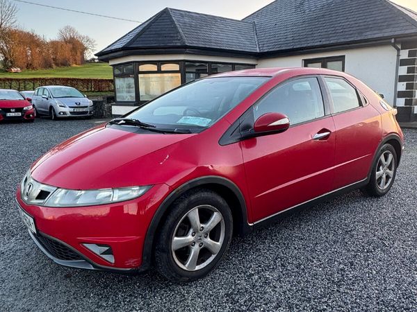 Honda Civic Hatchback, Diesel, 2010, Red
