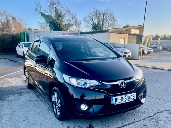 Honda Fit Hatchback, Petrol Hybrid, 2016, Black