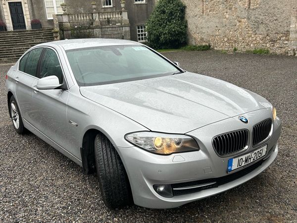 BMW 5-Series Saloon, Diesel, 2010, Silver