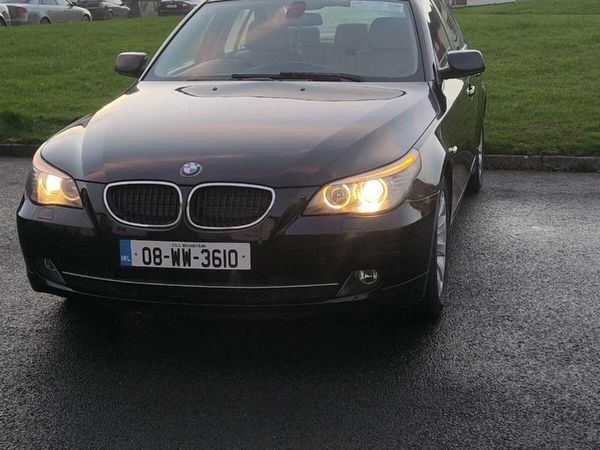 BMW 5-Series Saloon, Diesel, 2008, Black