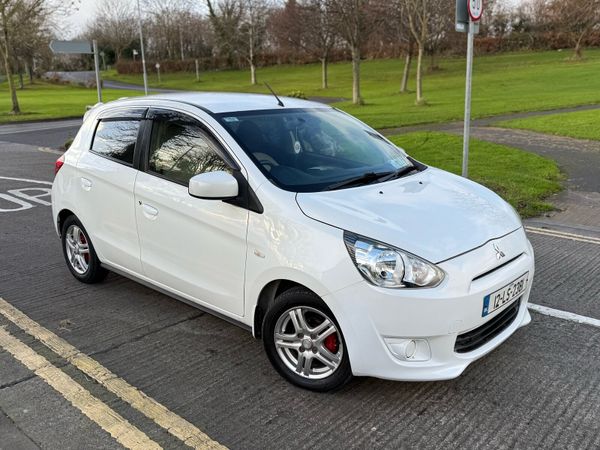 Mitsubishi Mirage Hatchback, Petrol, 2012, White