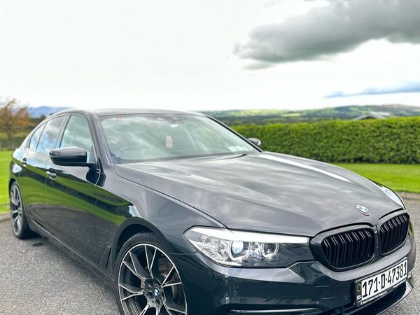 BMW 5-Series Saloon, Diesel, 2017, Black