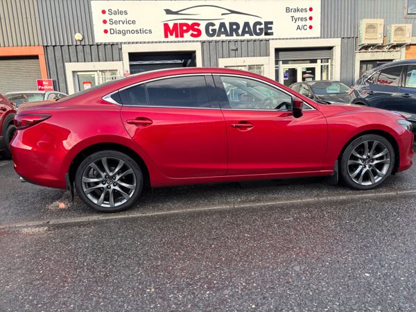 Mazda Mazda6 Saloon, Diesel, 2017, Red