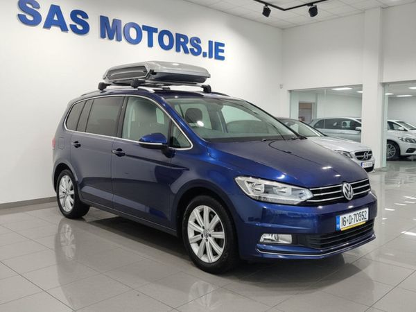 Volkswagen Touran MPV, Petrol, 2016, Blue