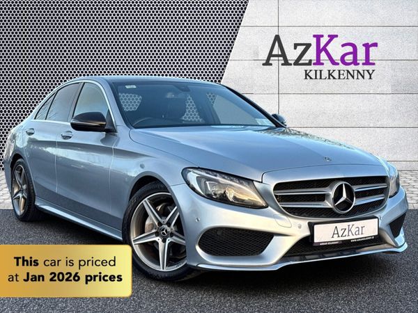 Mercedes-Benz C-Class Saloon, Diesel, 2018, Silver