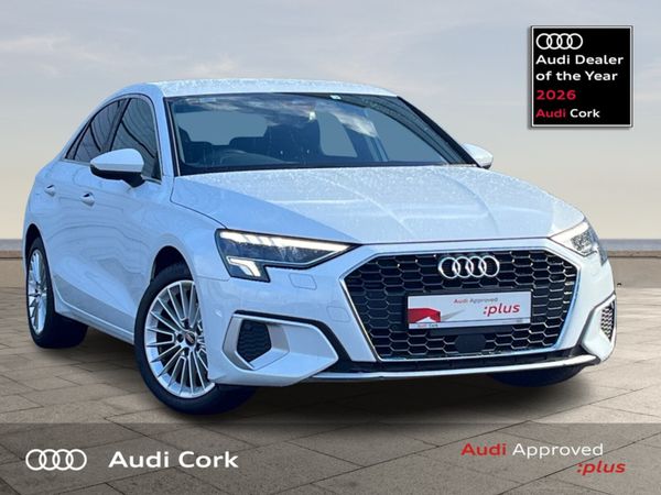 Audi A3 Saloon, Petrol, 2022, White