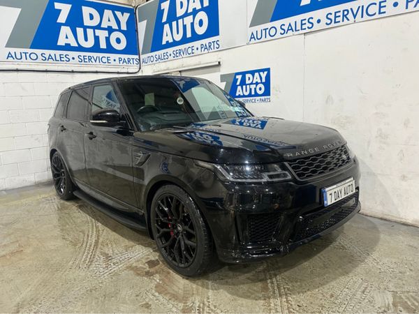 Land Rover Range Rover Sport Estate, Petrol Plug-in Hybrid, 2021, Black