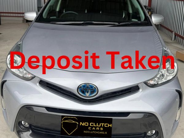 Toyota Prius MPV, Petrol Hybrid, 2020, Silver