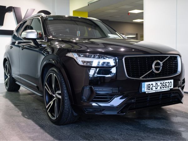 Volvo XC90 MPV, Petrol Plug-in Hybrid, 2018, Black