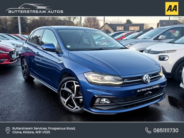 Volkswagen Polo Hatchback, Petrol, 2019, Blue
