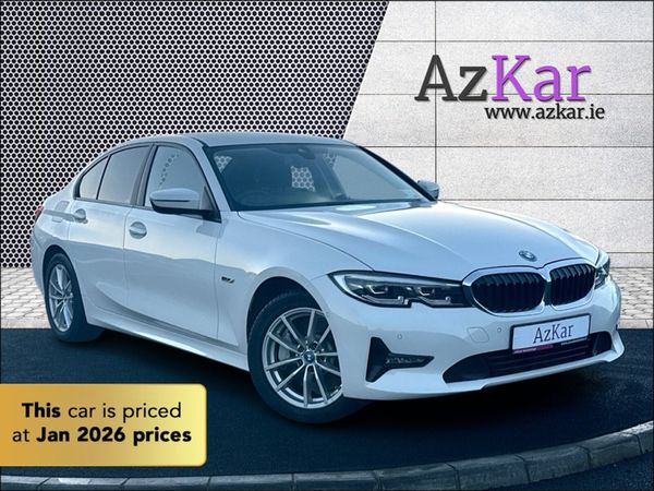 BMW 3-Series Saloon, Petrol Plug-in Hybrid, 2022, White