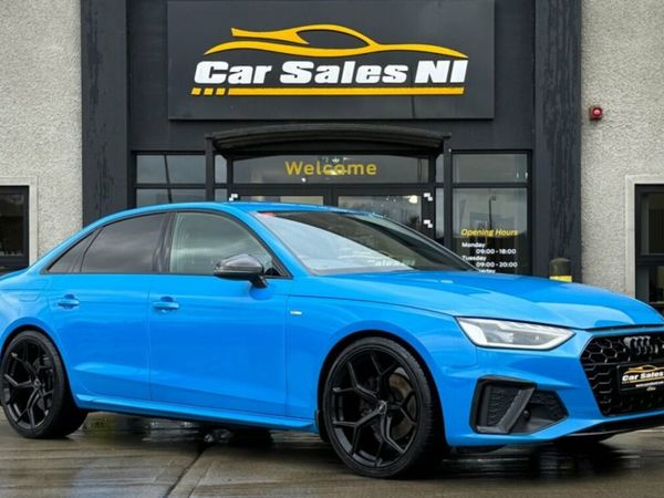 Audi A4 Saloon, Diesel, 2020, Blue