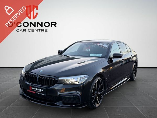 BMW 5-Series Saloon, Petrol Plug-in Hybrid, 2020, Black