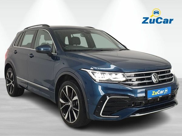Volkswagen Tiguan SUV, Petrol Hybrid, 2023, Blue